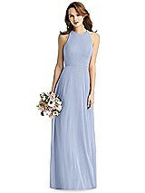 Front View Thumbnail - Sky Blue Thread Bridesmaid Style Emily