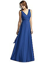 Front View Thumbnail - Classic Blue Thread Bridesmaid Style Layla