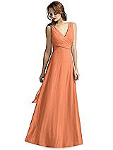 Front View Thumbnail - Sweet Melon Thread Bridesmaid Style Layla