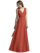 Front View Thumbnail - Amber Sunset Thread Bridesmaid Style Layla