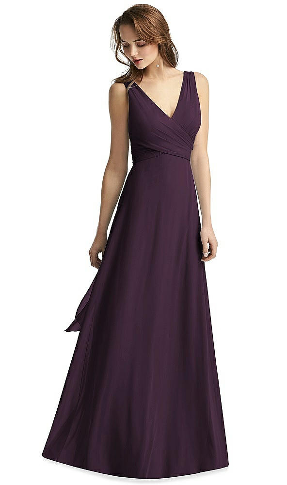 Front View - Aubergine Thread Bridesmaid Style Layla