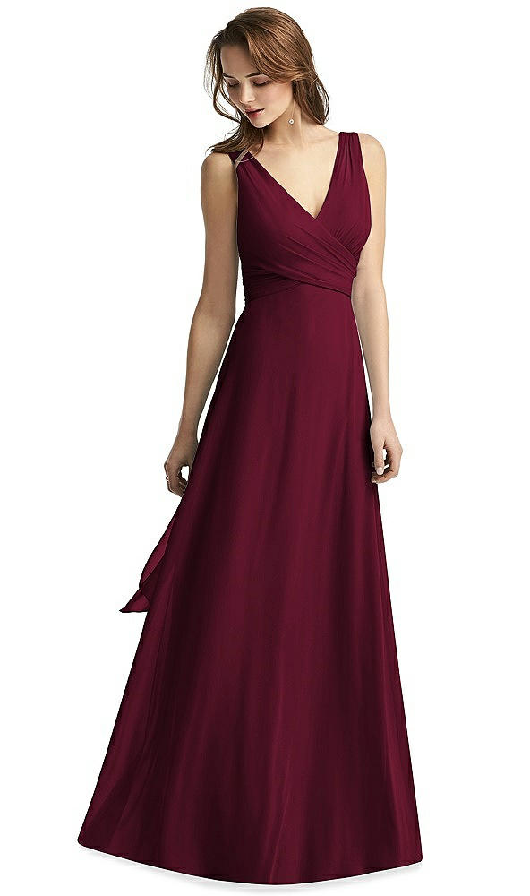Front View - Cabernet Thread Bridesmaid Style Layla