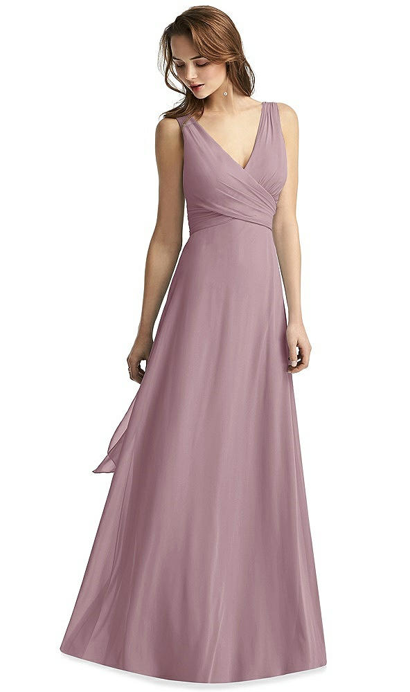 Front View - Dusty Rose Thread Bridesmaid Style Layla