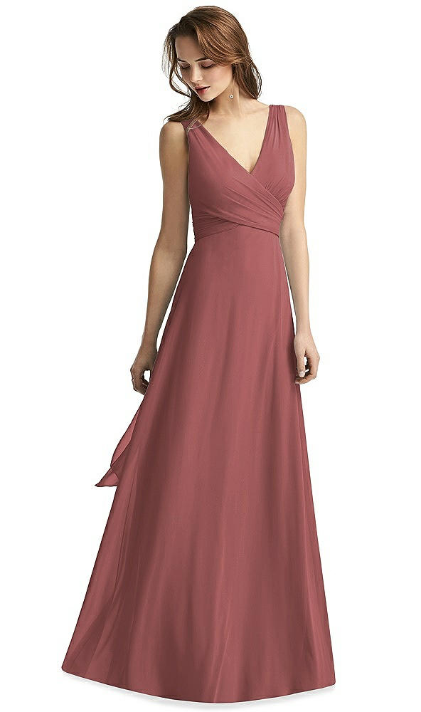 Front View - English Rose Thread Bridesmaid Style Layla