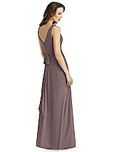 Rear View Thumbnail - French Truffle Thread Bridesmaid Style Layla