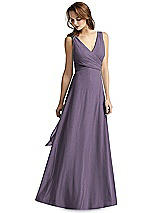 Front View Thumbnail - Lavender Thread Bridesmaid Style Layla