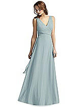 Front View Thumbnail - Morning Sky Thread Bridesmaid Style Layla