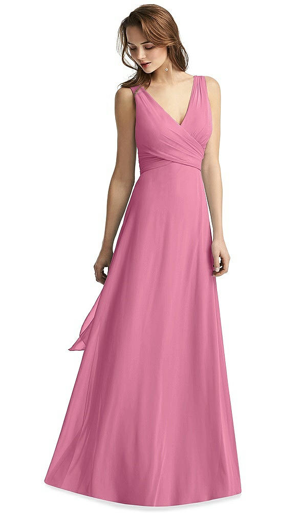 Front View - Orchid Pink Thread Bridesmaid Style Layla