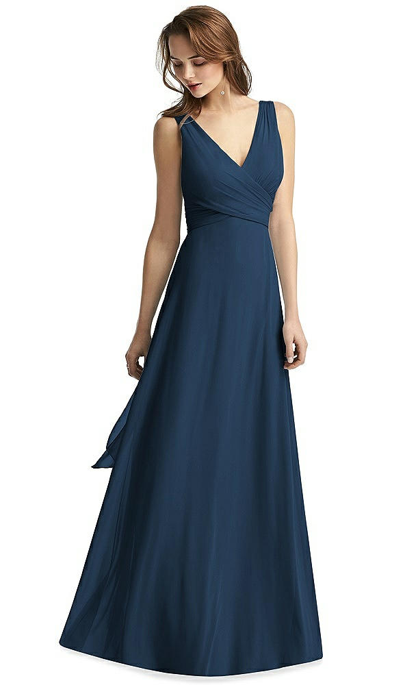Front View - Sofia Blue Thread Bridesmaid Style Layla
