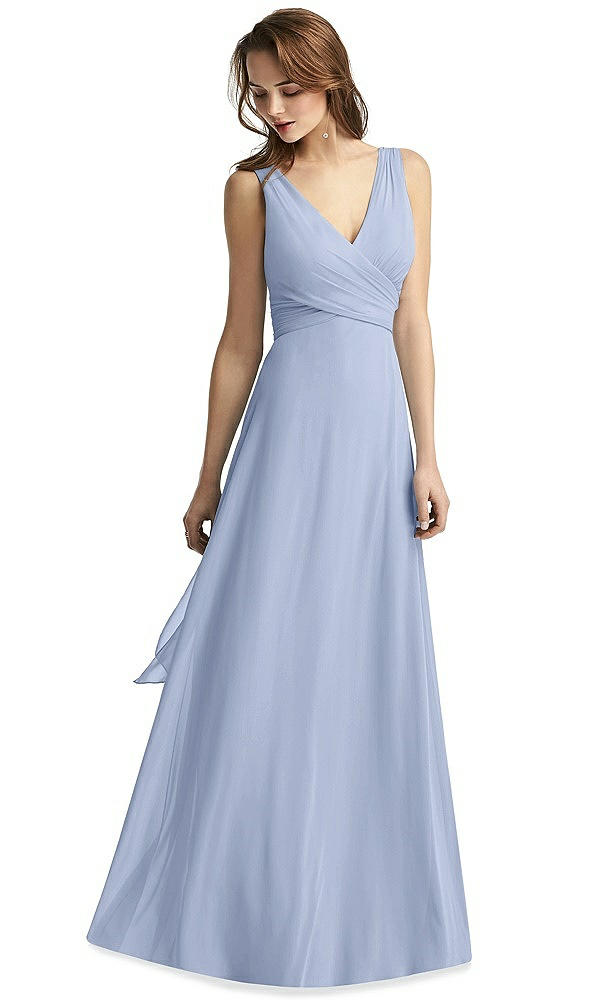 Front View - Sky Blue Thread Bridesmaid Style Layla