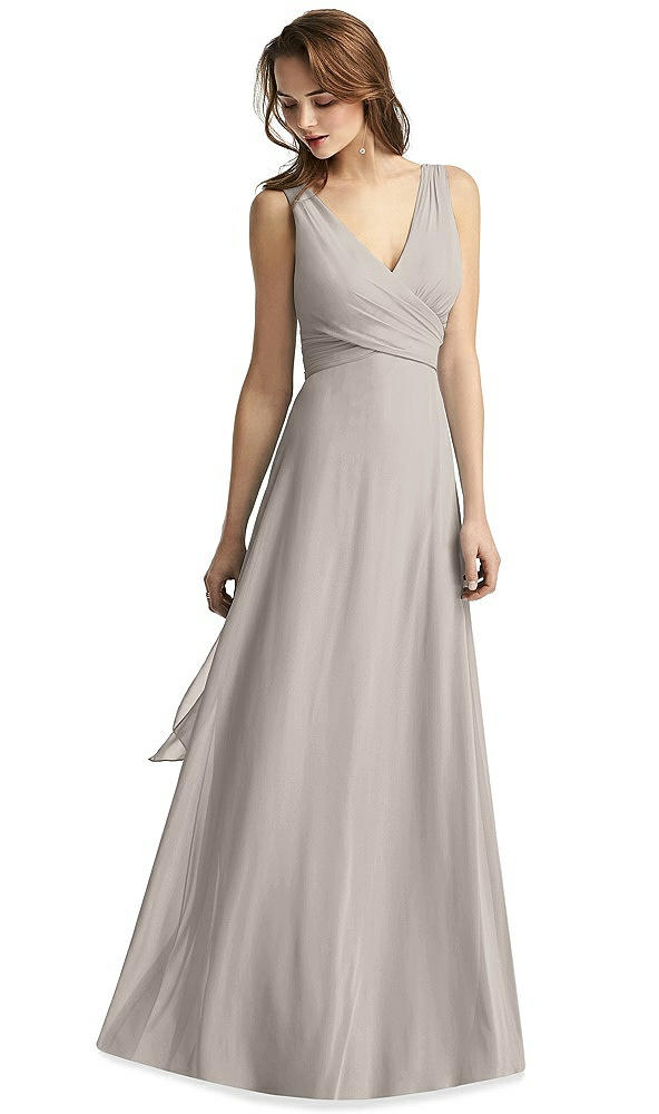 Front View - Taupe Thread Bridesmaid Style Layla