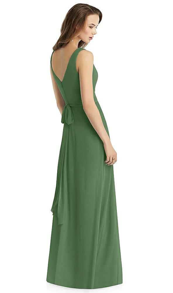 Back View - Vineyard Green Thread Bridesmaid Style Layla