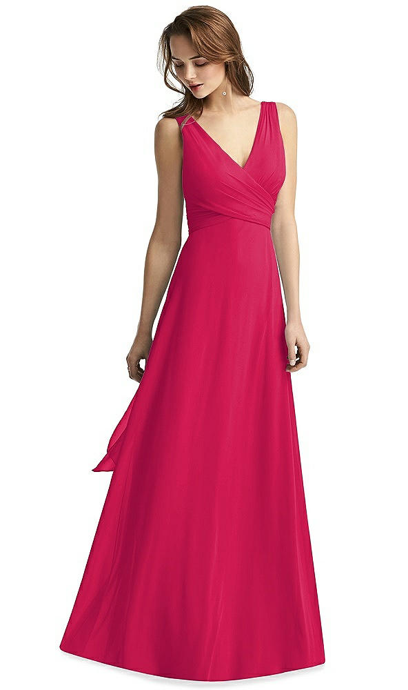 Front View - Vivid Pink Thread Bridesmaid Style Layla