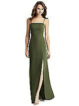 Rear View Thumbnail - Olive Green Thread Bridesmaid Style Stella