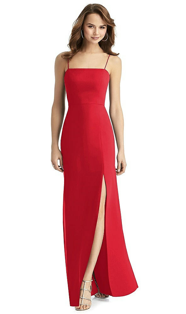 Back View - Parisian Red Thread Bridesmaid Style Stella