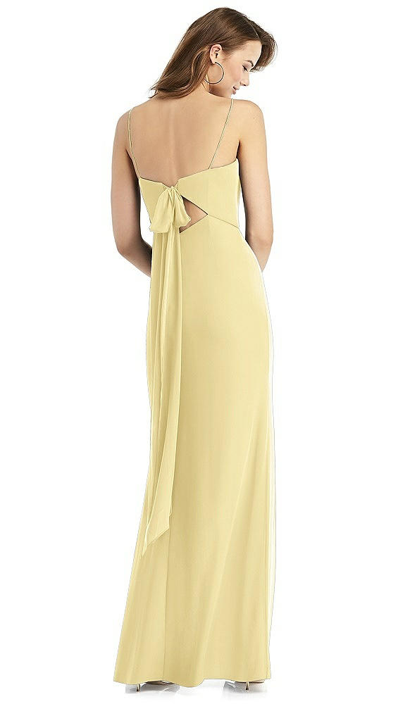 Front View - Pale Yellow Thread Bridesmaid Style Stella