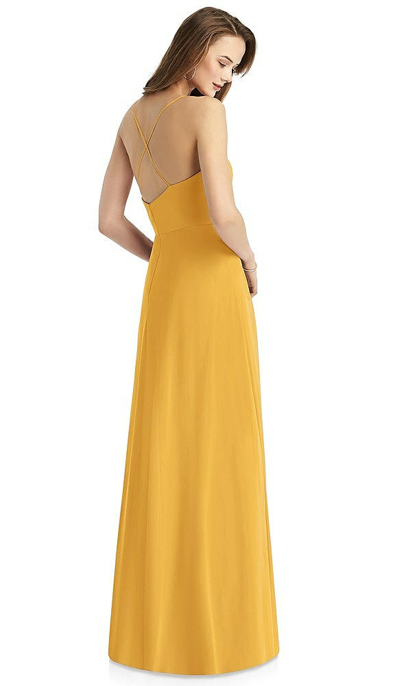 Back View - NYC Yellow Thread Bridesmaid Style Quinn