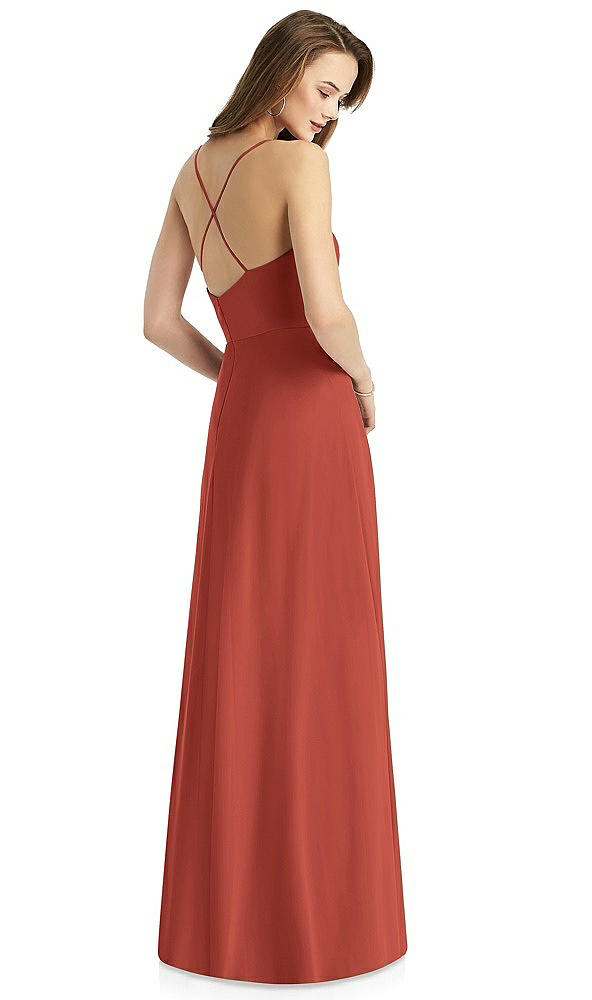 Back View - Amber Sunset Thread Bridesmaid Style Quinn