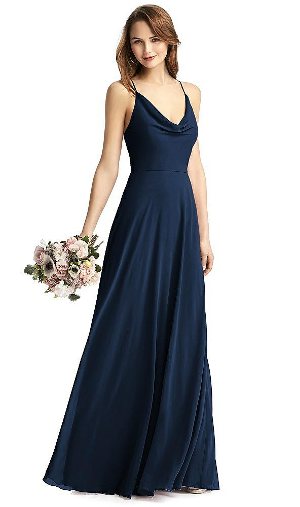 Front View - Midnight Navy Thread Bridesmaid Style Quinn