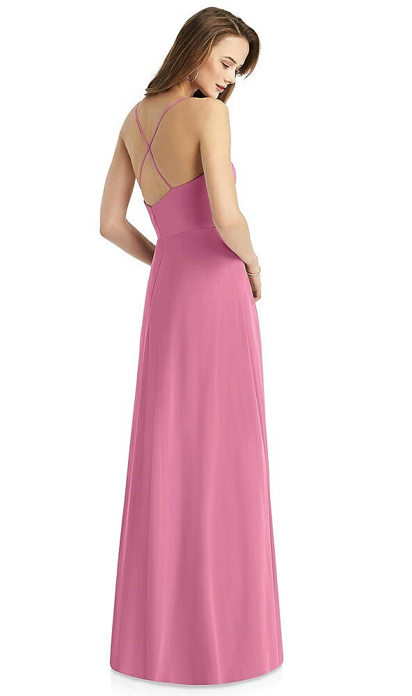 Back View - Orchid Pink Thread Bridesmaid Style Quinn