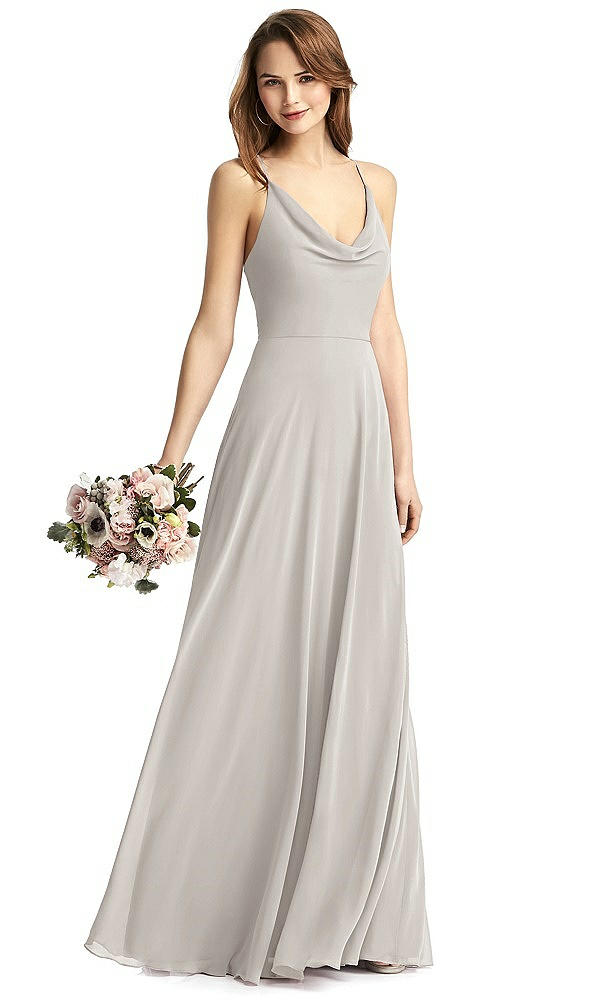 Front View - Oyster Thread Bridesmaid Style Quinn