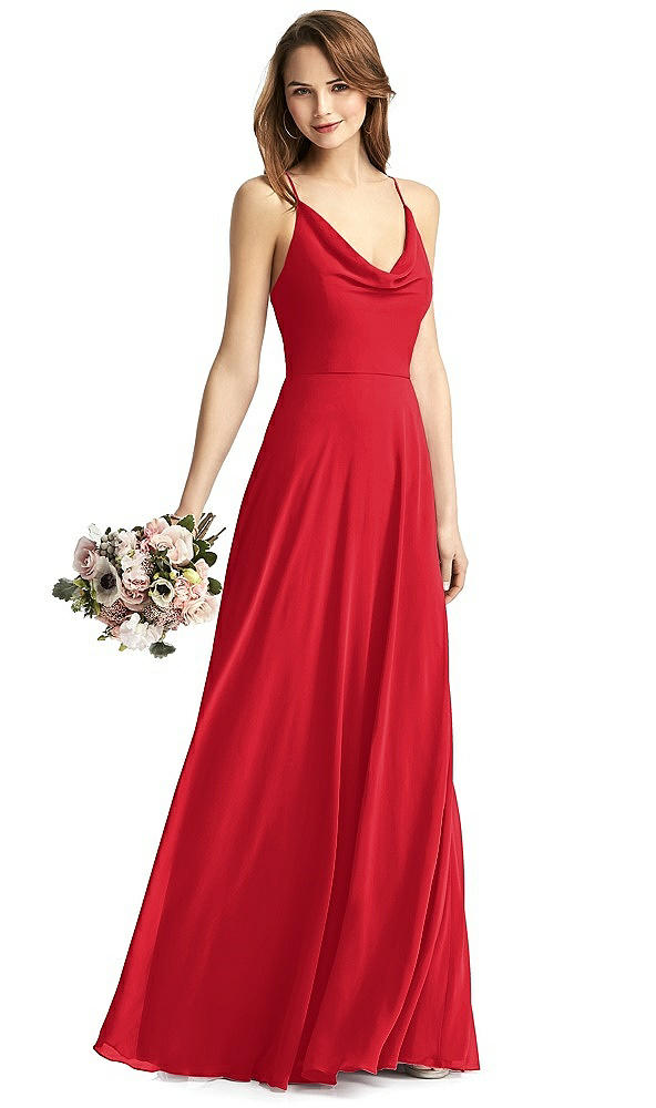 Front View - Parisian Red Thread Bridesmaid Style Quinn