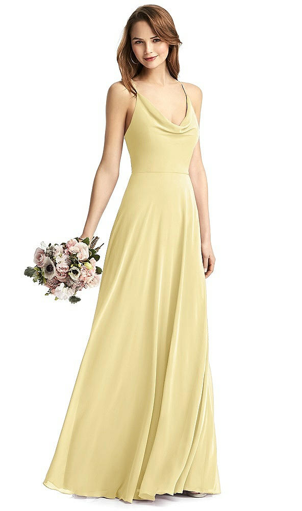 Front View - Pale Yellow Thread Bridesmaid Style Quinn