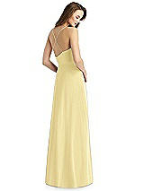 Rear View Thumbnail - Pale Yellow Thread Bridesmaid Style Quinn