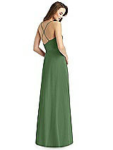 Rear View Thumbnail - Vineyard Green Thread Bridesmaid Style Quinn