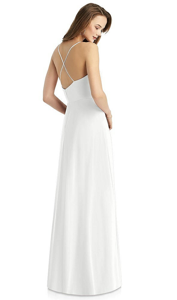 Back View - White Thread Bridesmaid Style Quinn