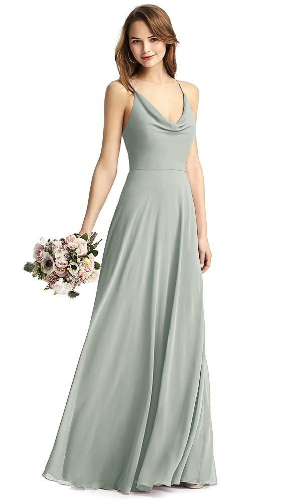Front View - Willow Green Thread Bridesmaid Style Quinn