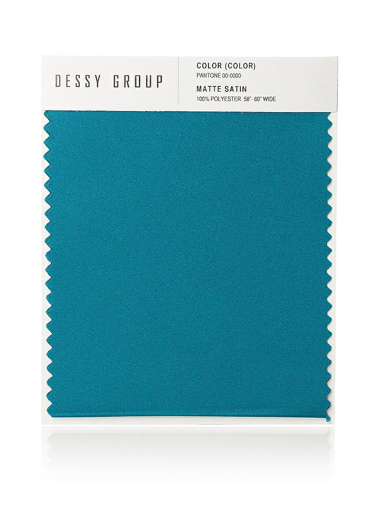 Front View - Oasis Matte Satin Fabric Swatch