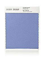 Front View Thumbnail - Periwinkle - PANTONE Serenity Matte Satin Fabric Swatch