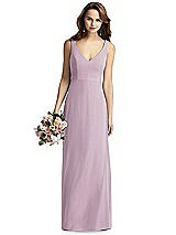 Front View Thumbnail - Suede Rose Thread Bridesmaid Style Peyton