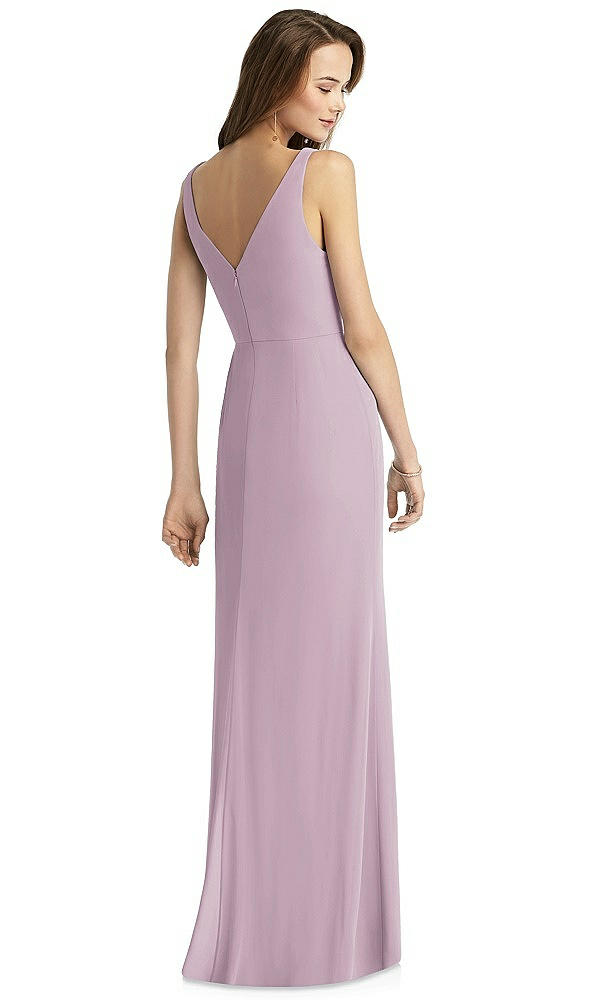 Back View - Suede Rose Thread Bridesmaid Style Peyton