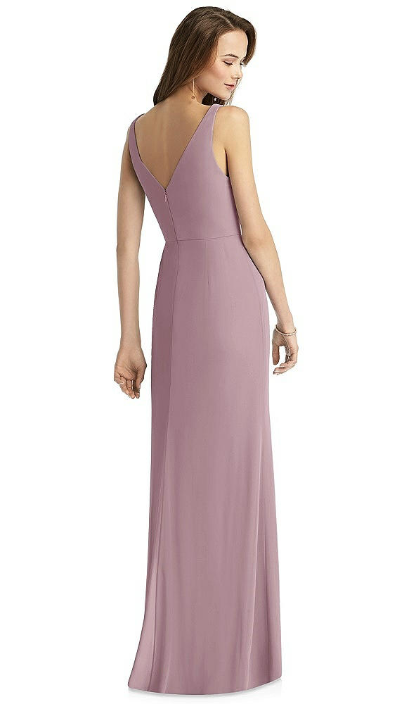 Back View - Dusty Rose Thread Bridesmaid Style Peyton