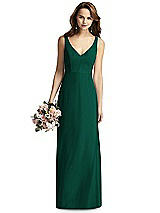 Front View Thumbnail - Hunter Green Thread Bridesmaid Style Peyton