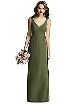 Front View Thumbnail - Olive Green Thread Bridesmaid Style Peyton