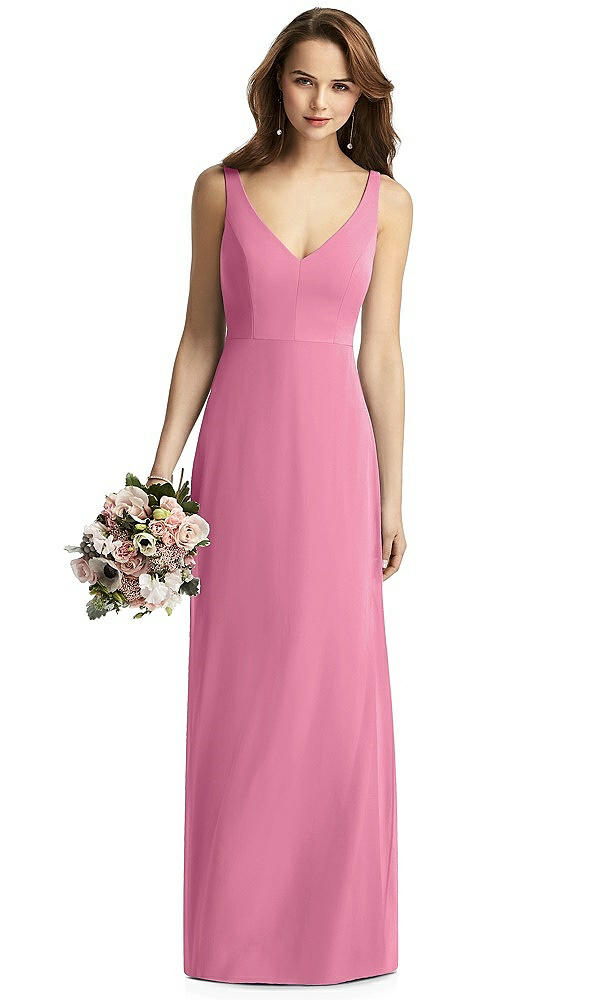 Front View - Orchid Pink Thread Bridesmaid Style Peyton