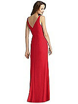 Rear View Thumbnail - Parisian Red Thread Bridesmaid Style Peyton