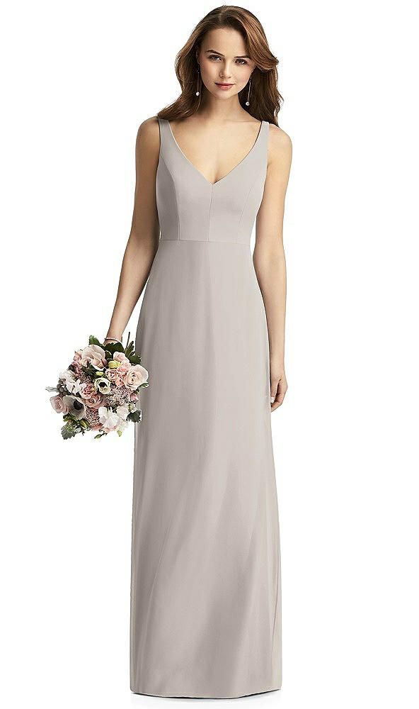 Front View - Taupe Thread Bridesmaid Style Peyton