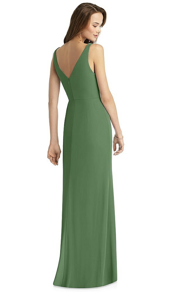 Back View - Vineyard Green Thread Bridesmaid Style Peyton