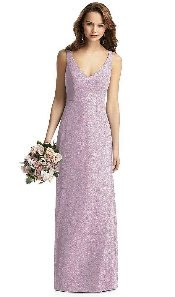 Front View - Suede Rose Silver Thread Bridesmaid Style Peyton
