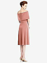 Alt View 4 Thumbnail - Desert Rose Loop Convertible Midi Dress