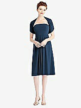 Alt View 1 Thumbnail - Sofia Blue Loop Convertible Midi Dress