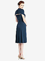 Alt View 2 Thumbnail - Sofia Blue Loop Convertible Midi Dress