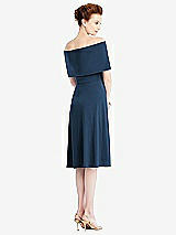 Alt View 4 Thumbnail - Sofia Blue Loop Convertible Midi Dress