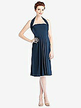 Alt View 5 Thumbnail - Sofia Blue Loop Convertible Midi Dress
