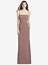 Alt View 1 Thumbnail - Sienna Spaghetti Strap A-line Crepe Dress with Pockets