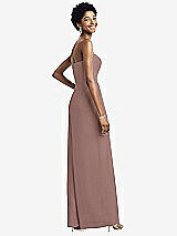 Rear View Thumbnail - Sienna Strapless Chiffon Wide Leg Jumpsuit with Pockets